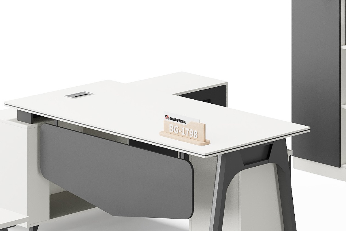 Meja Manajer L-Shape — detail fitur 2