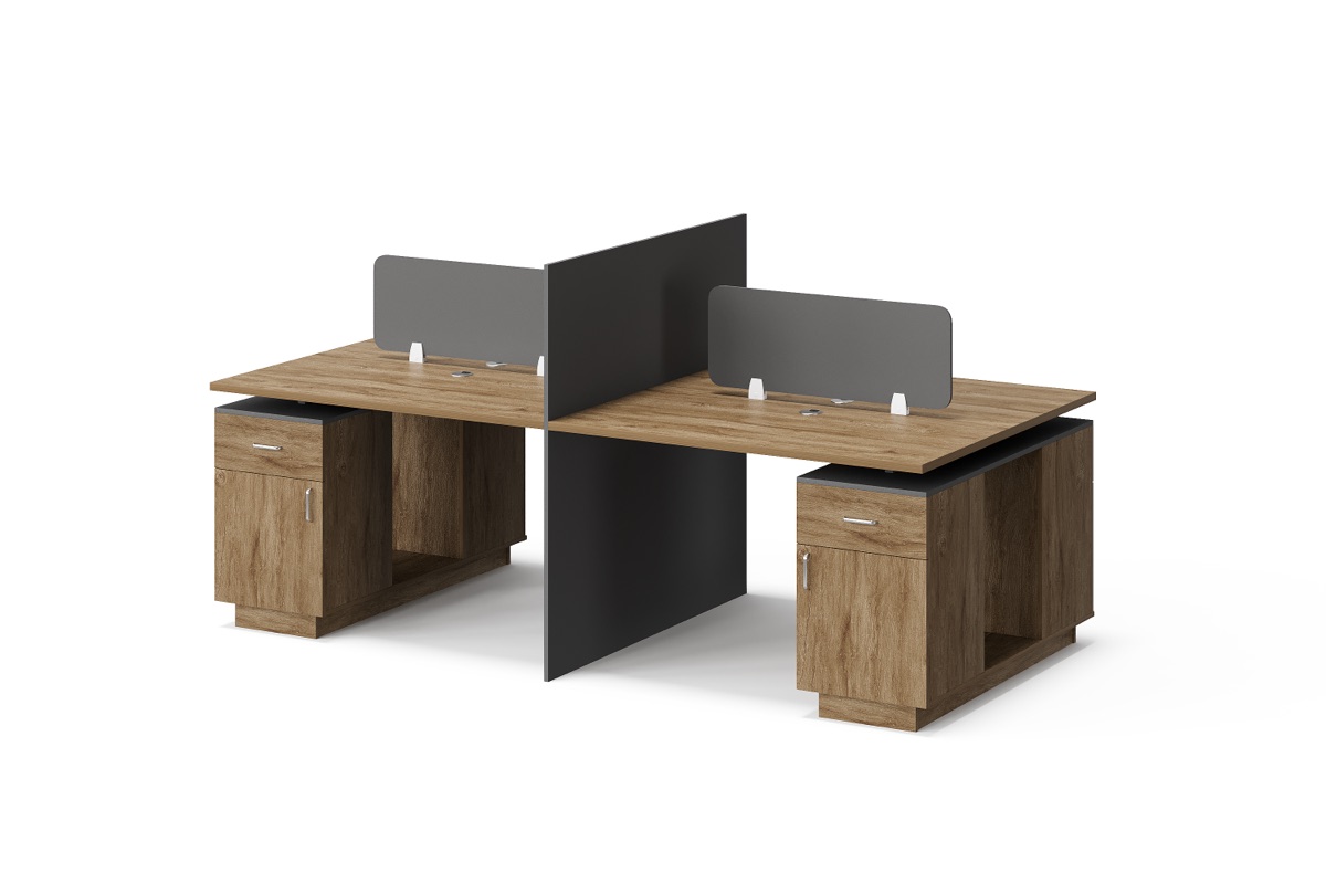 4-Seat Office Workstation — feature detail 4