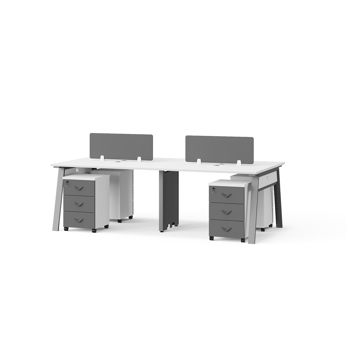 4-Person Office Workstation — feature detail 1