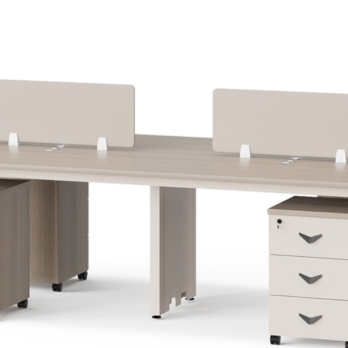 Office Workstation Beige — feature detail 2