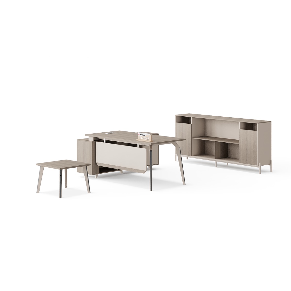 L-Shape Director Desk — feature detail 1