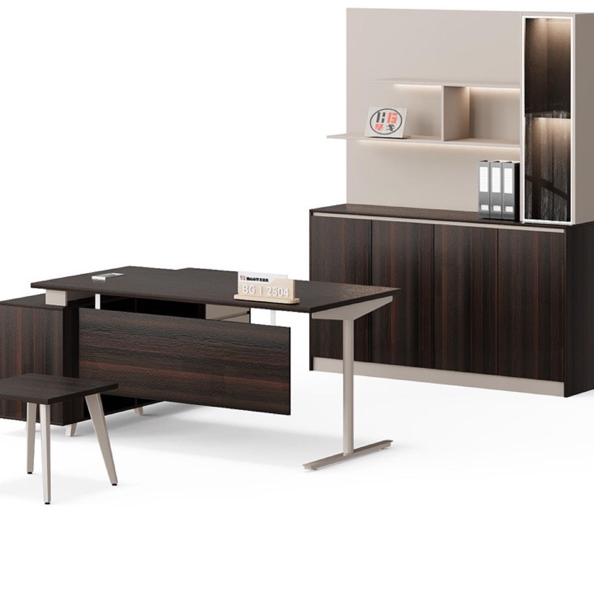 Reception Desk with Display Niche — feature detail 1