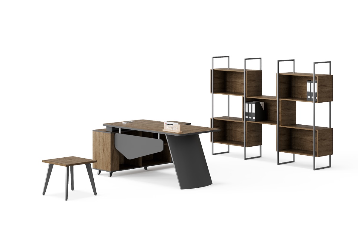 Director L-Shape Desk — feature detail 1