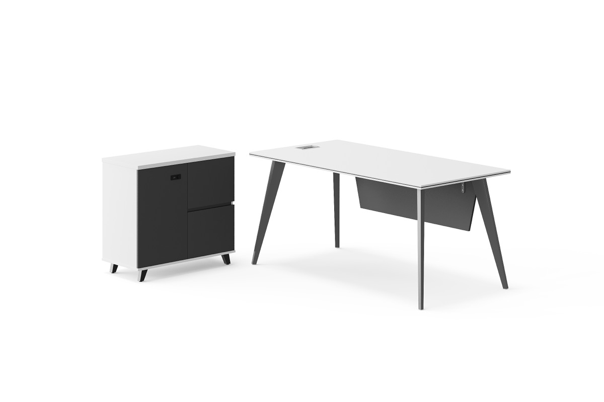 Meja Manajer Kantor 1600 mm — detail fitur 2