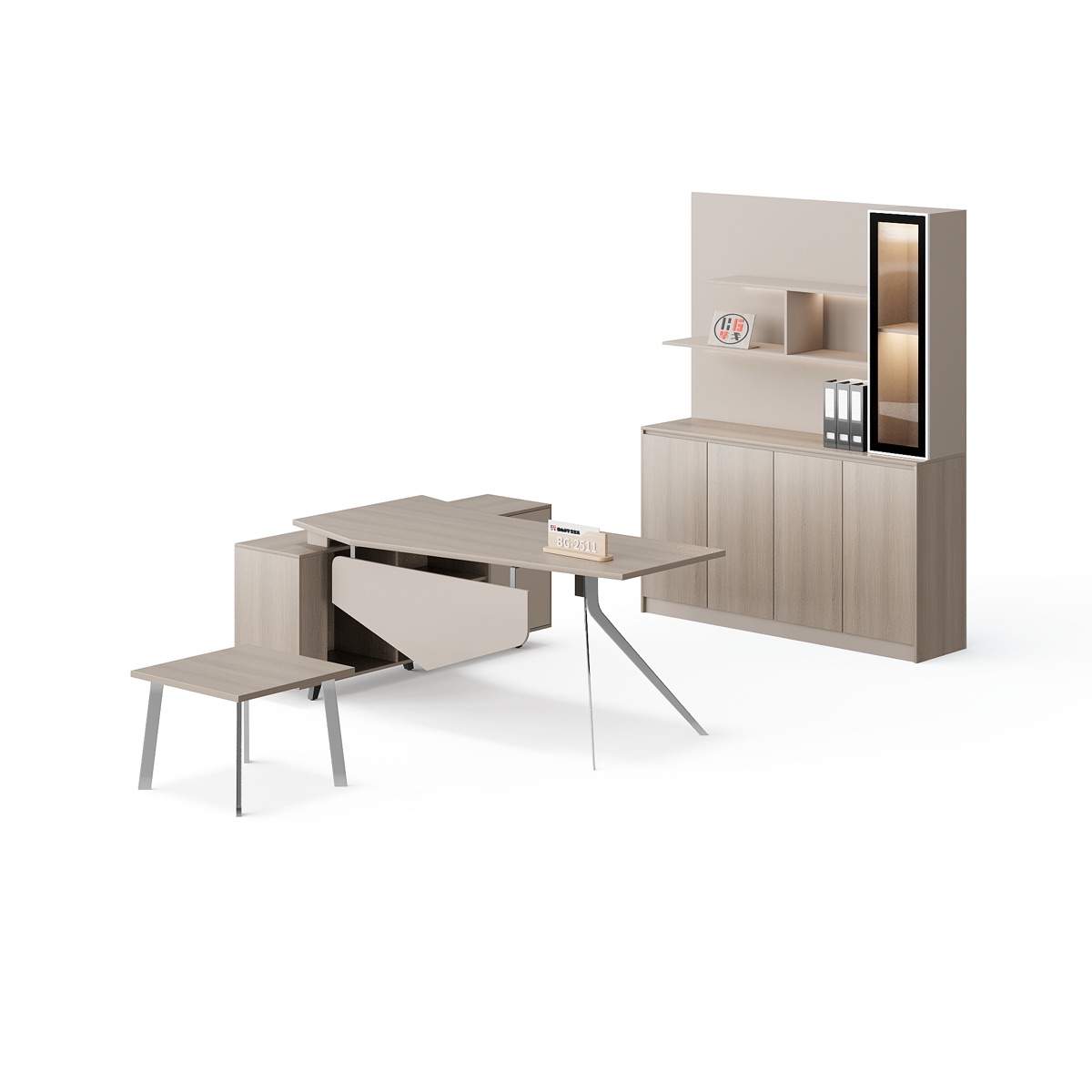 Meja Eksekutif L-Shape — BG-2511L-G2
