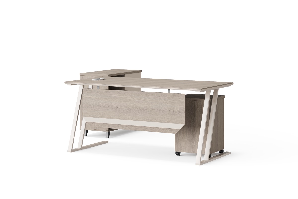 Meja Eksekutif Kayu Oak — BG-2513-G2