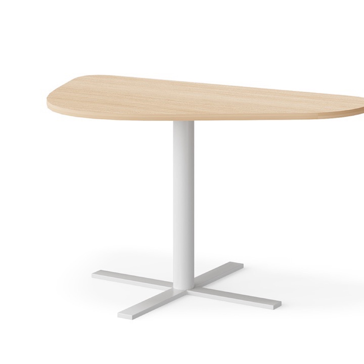 Semi-Circular Discussion Table X-Base — feature detail 1