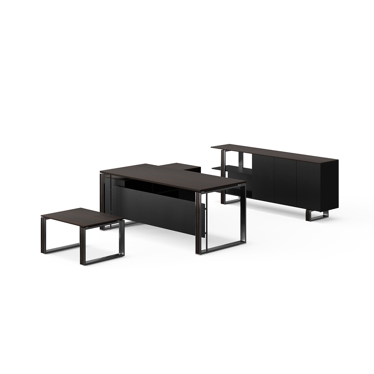 Meja Eksekutif L-Shape — BG-2526LA-B13