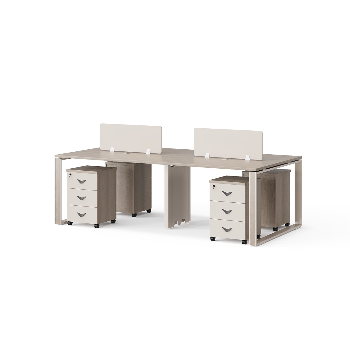 4-Seat Office Workstation — feature detail 3