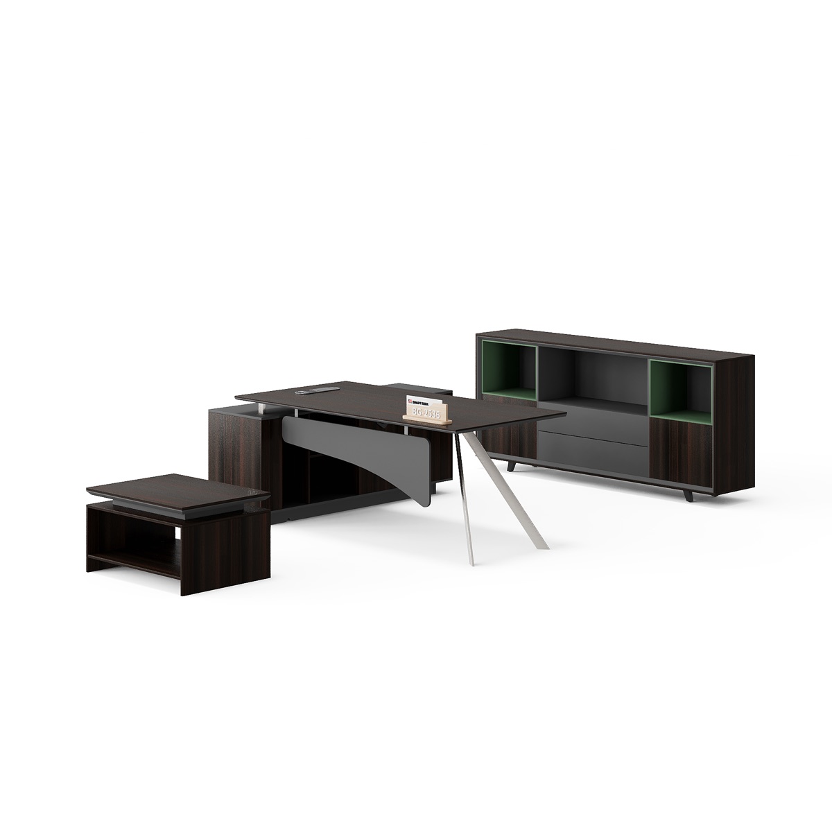 Meja Eksekutif L-Shape — BG-2536LA-B13