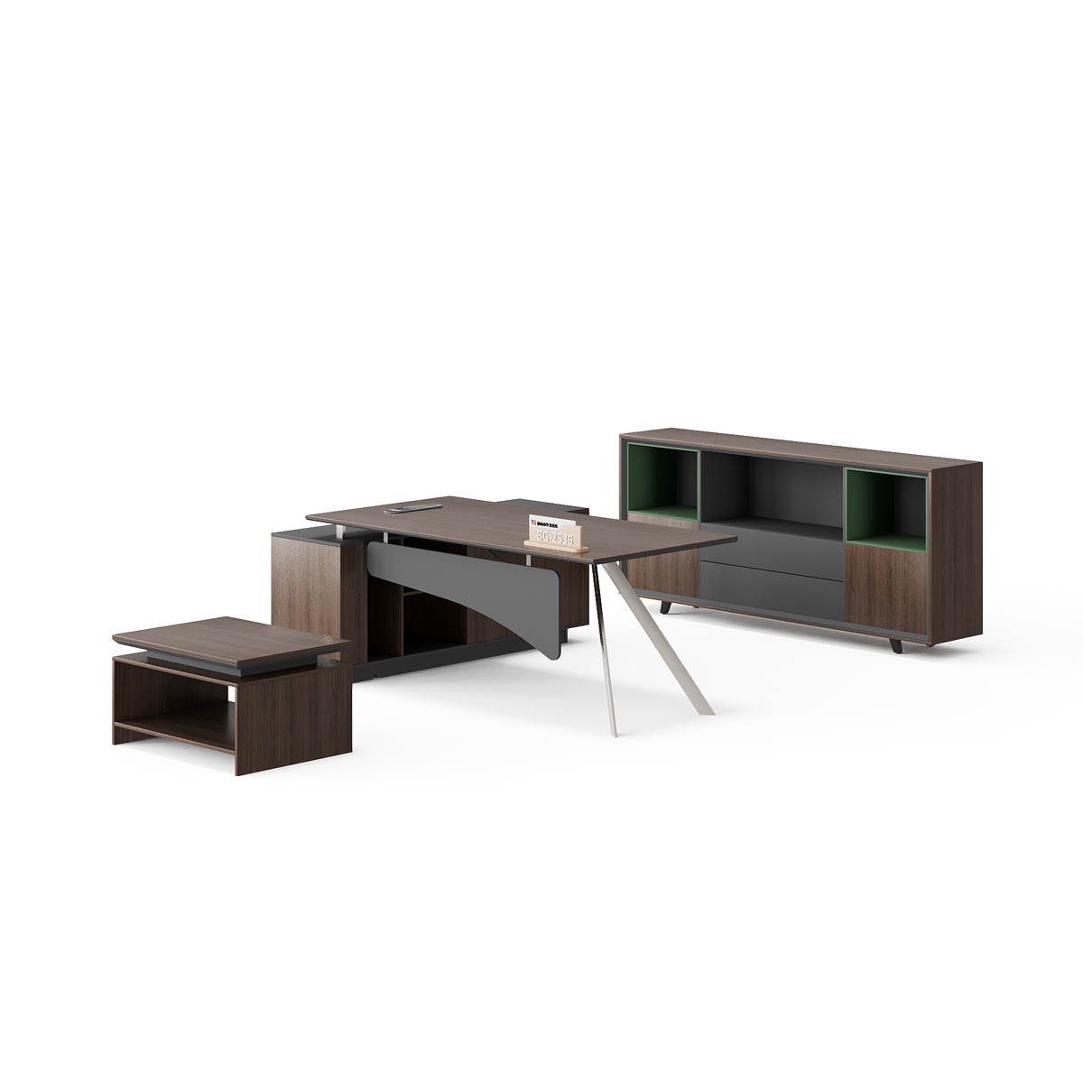 Meja Eksekutif L-Shape — detail fitur 5