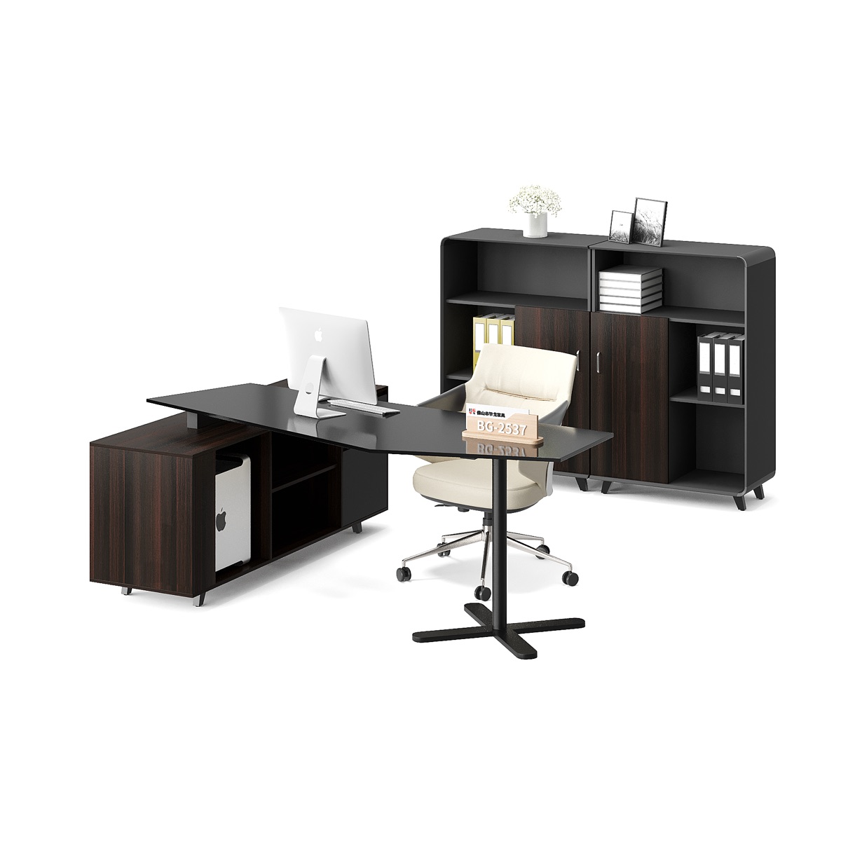 Meja Eksekutif L-Shape — detail fitur 4