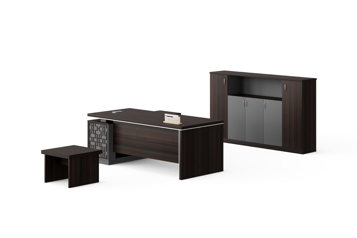 Meja Eksekutif L-Shape Premium — detail fitur 5