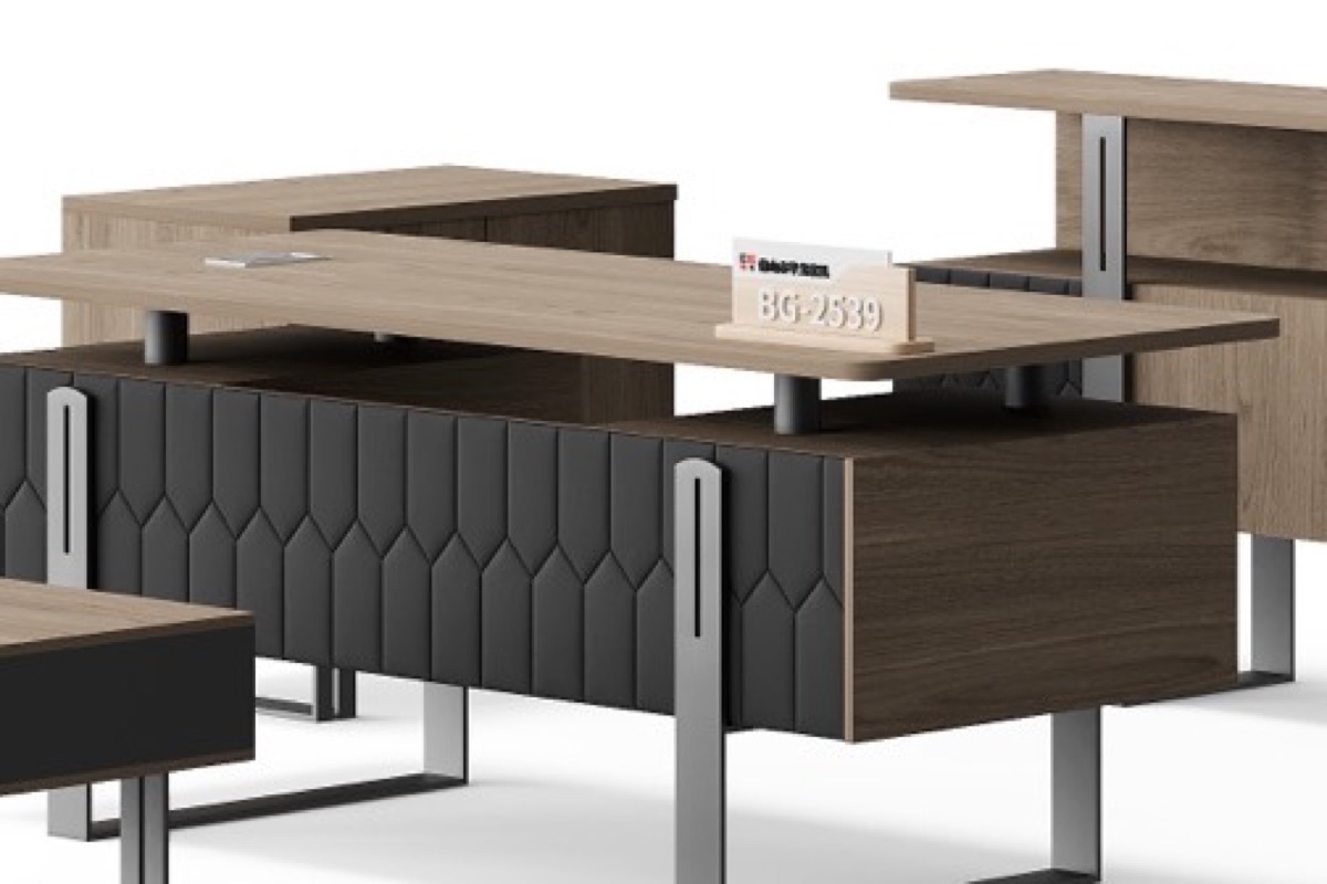 Meja Eksekutif + Kabinet — detail fitur 2