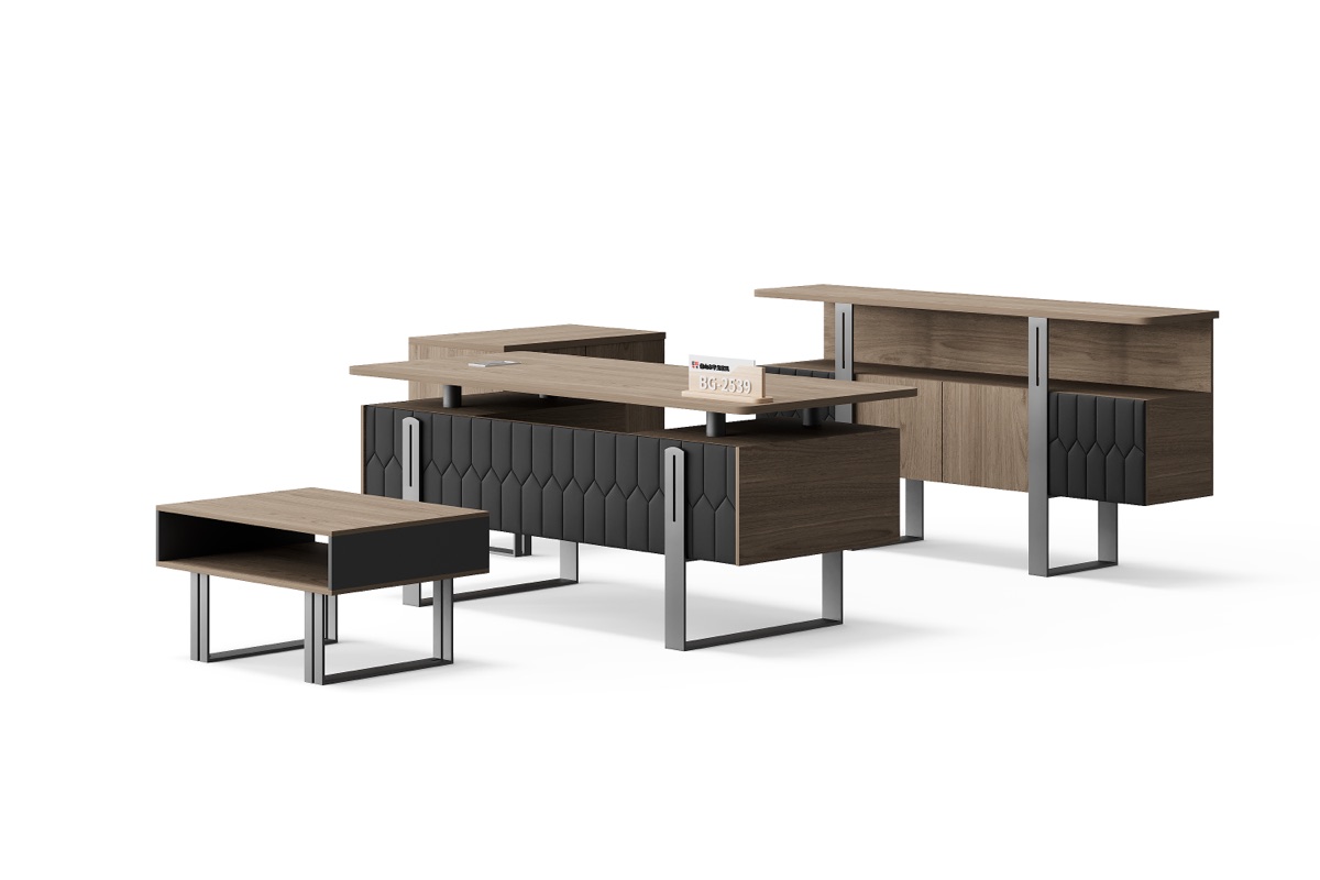 Meja Eksekutif + Kabinet — BG-2539A-B12