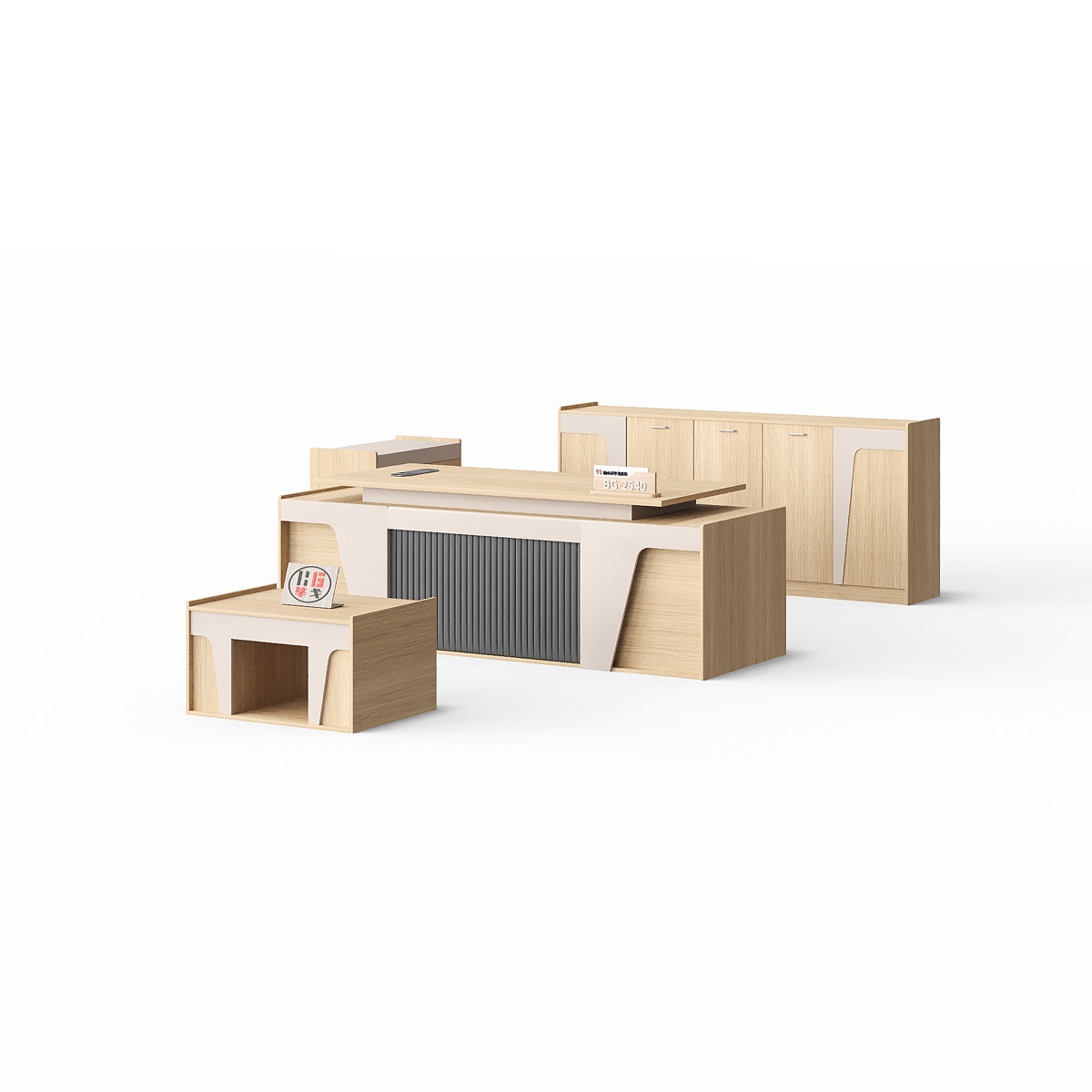 Meja Resepsionis Set — detail fitur 4