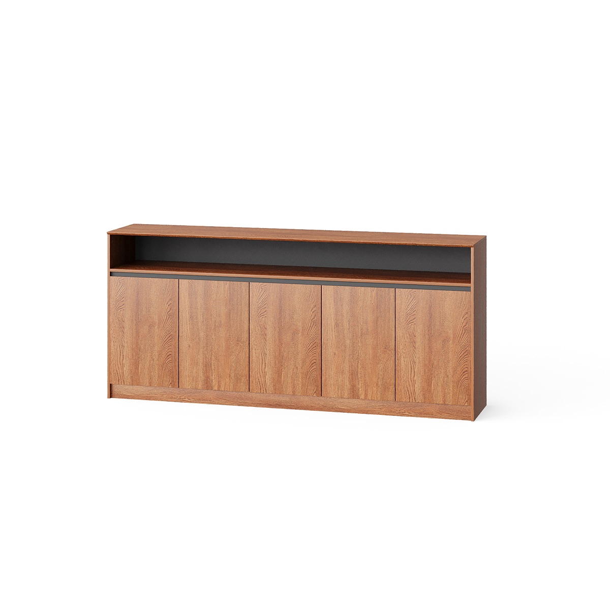 Kabinet Arsip Lima Pintu Rak Atas — BG-2544B-G6 — Foshan China office furniture manufacturer