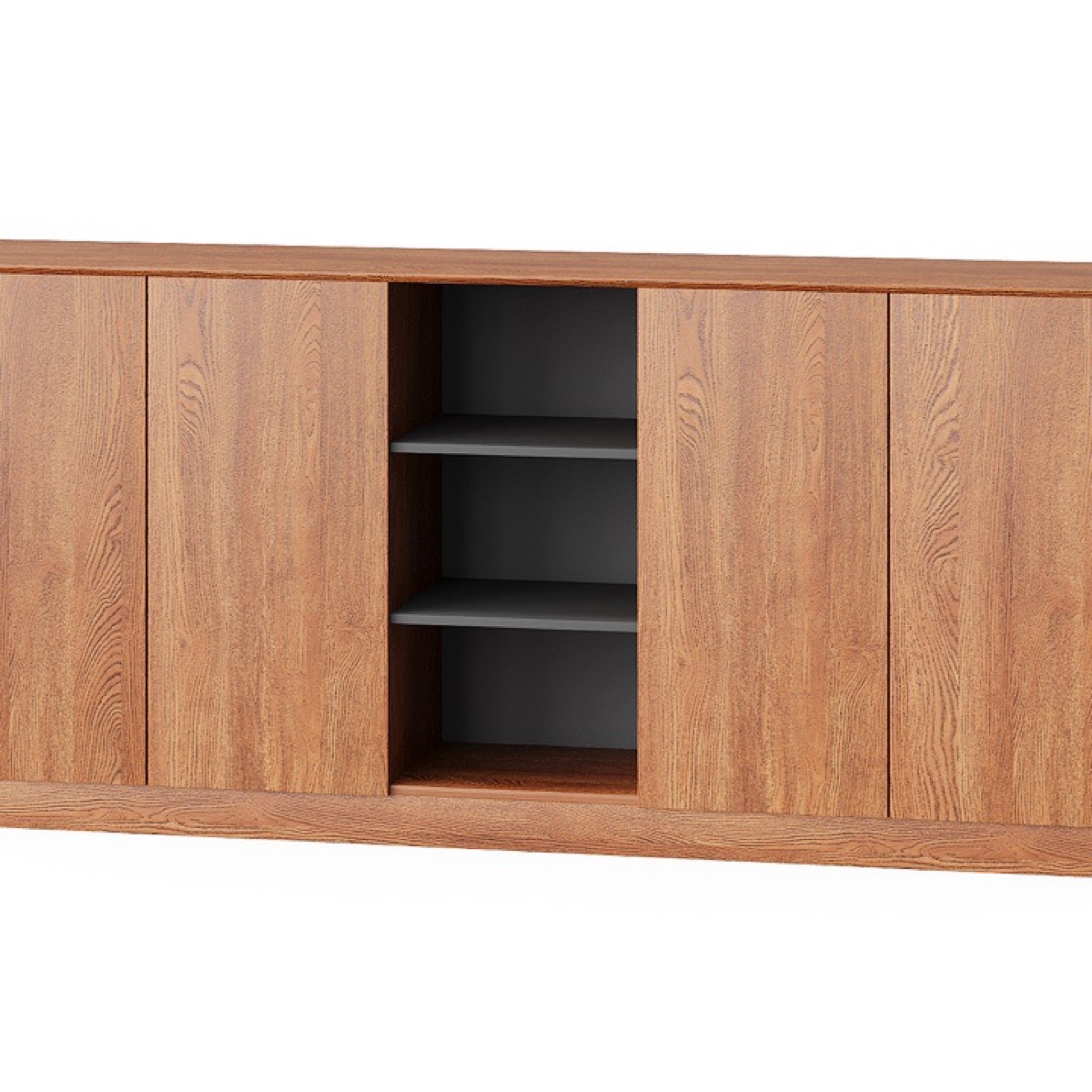 Tall 3-Door Filing Cabinet — feature detail 1