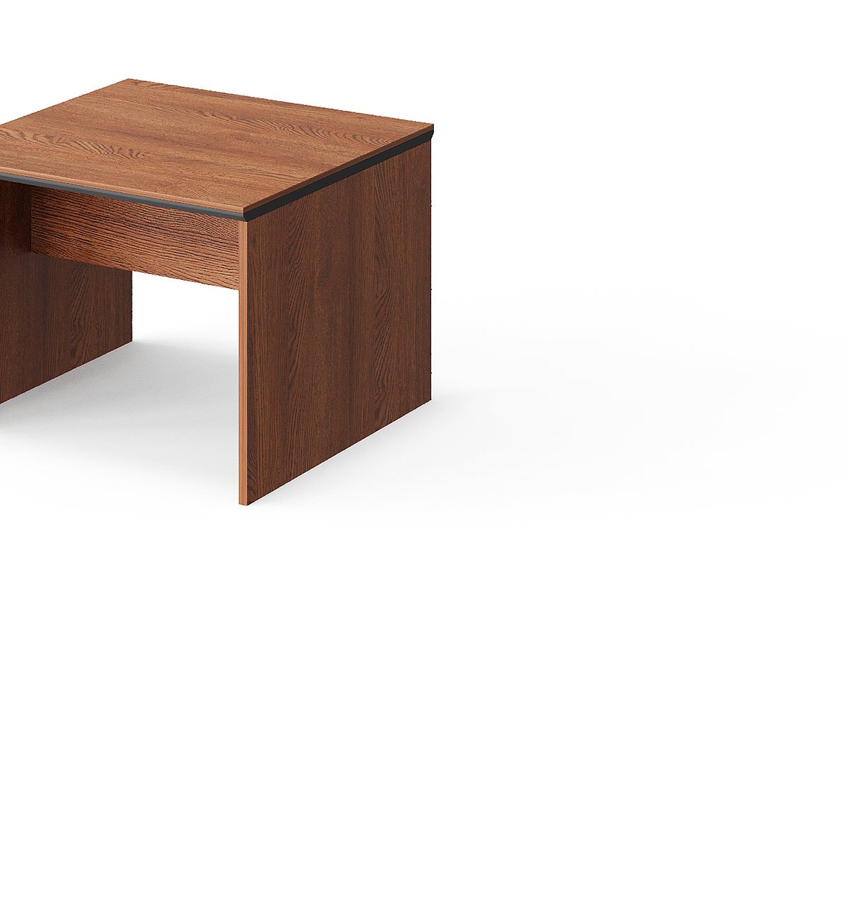 Meja Samping Minimalis Kaki U-Frame — detail fitur 2