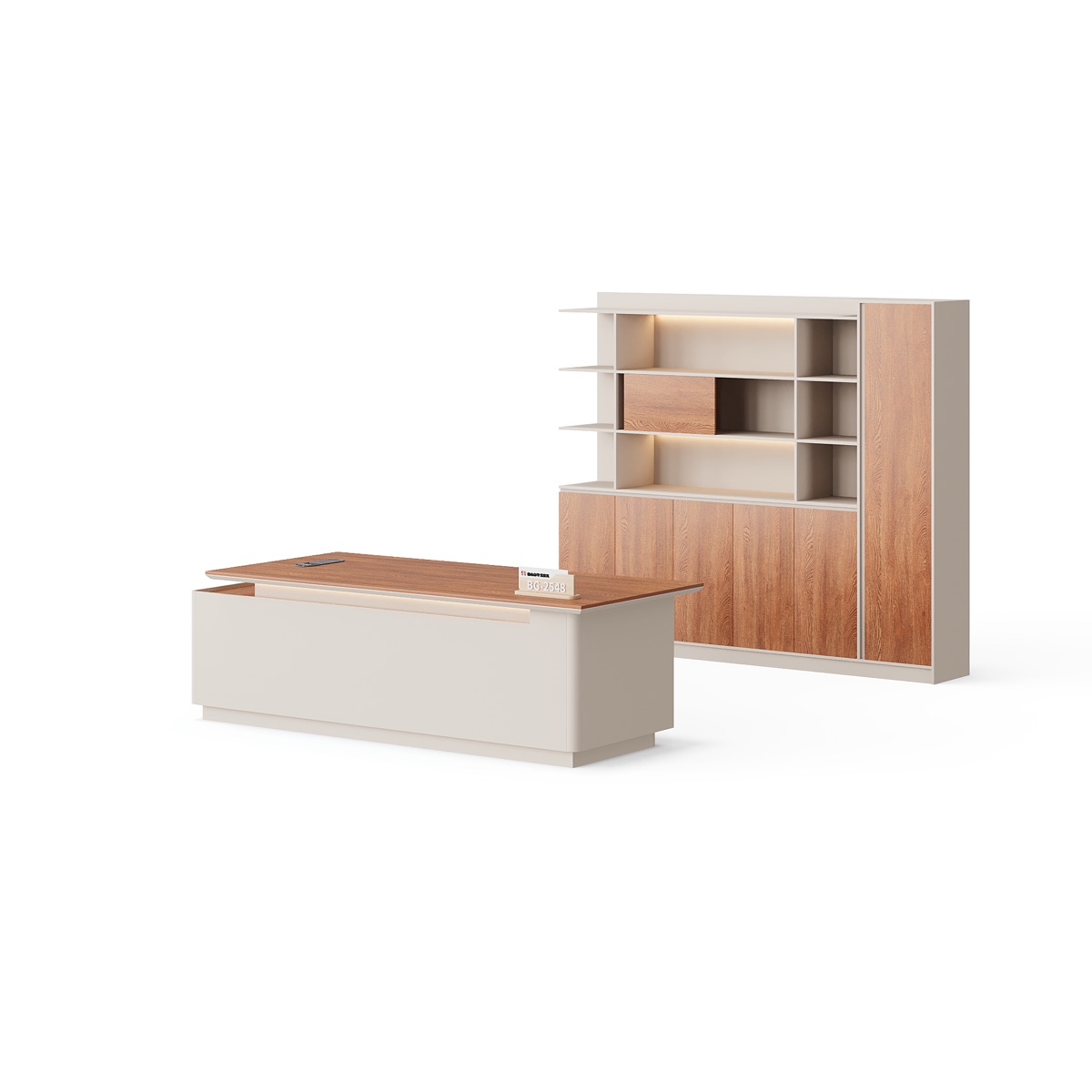 BG Tembus 531 Produk: Workstation Mint & Kabinet Geser