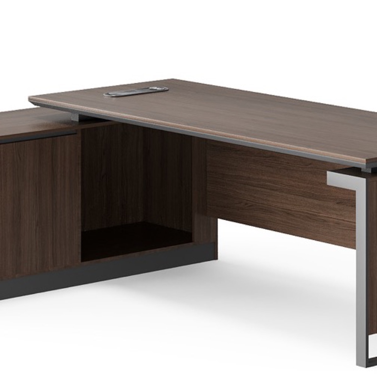 Meja Direktur L-Shape + Kabinet Return — detail fitur 2