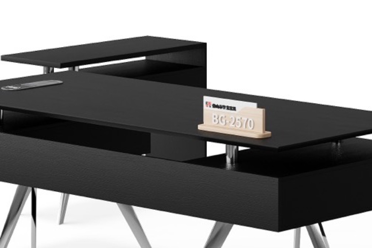 Meja Direktur Minimalis Kaki Chrome — detail fitur 2