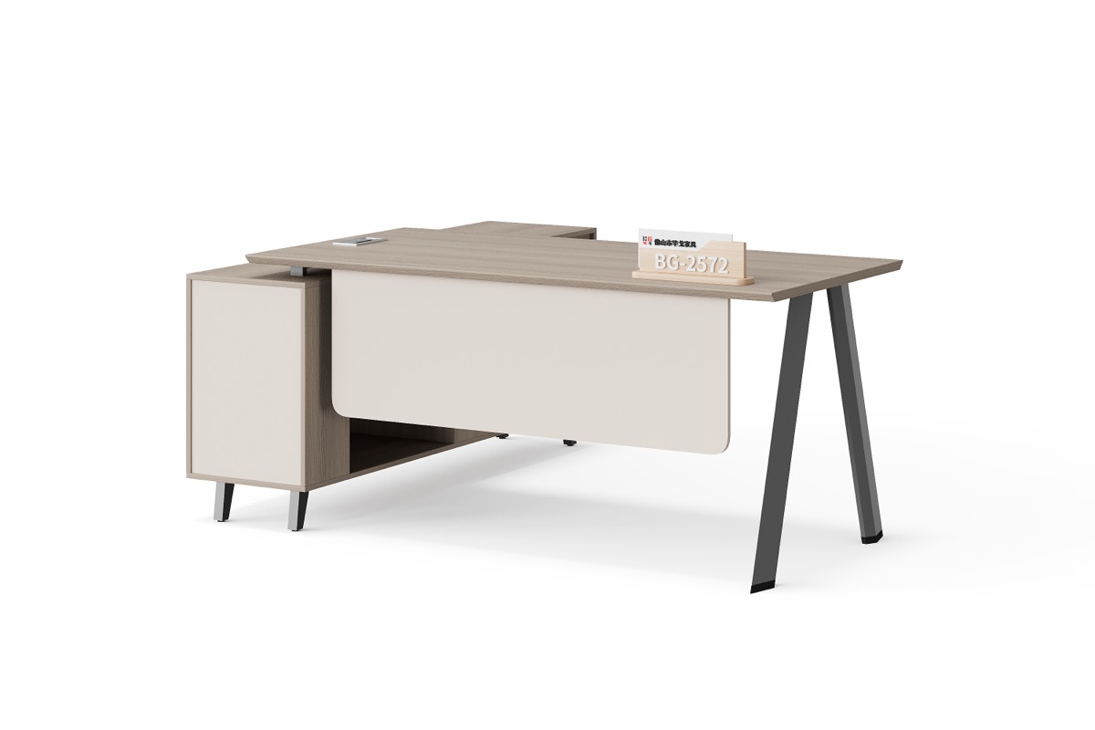 Meja Kerja Manager L-Shape — BG-2572L
