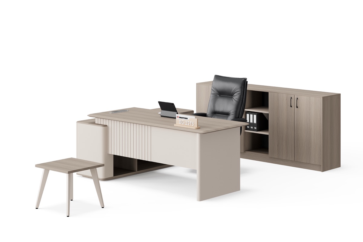 Meja Eksekutif L-Shape 2000 mm — detail fitur 3