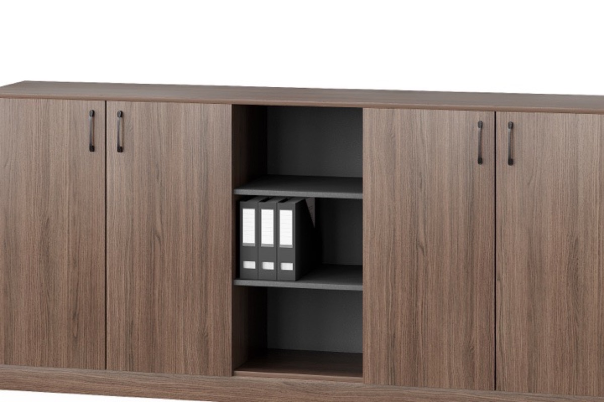 Office Filing Cabinet Doors with Shelf — feature detail 1
