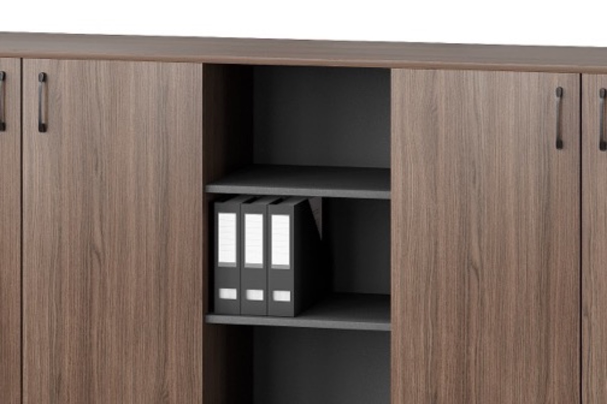 Office Filing Cabinet Doors with Shelf — feature detail 2