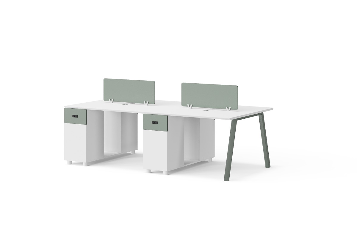 Workstation Kantor Mint — BG-2586W4
