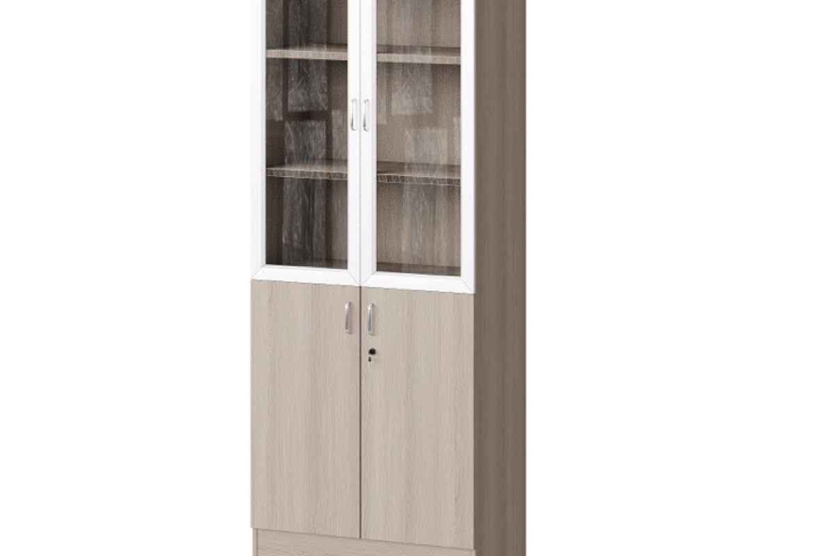 Kabinet Arsip Pintu Kaca Displai — detail fitur 1