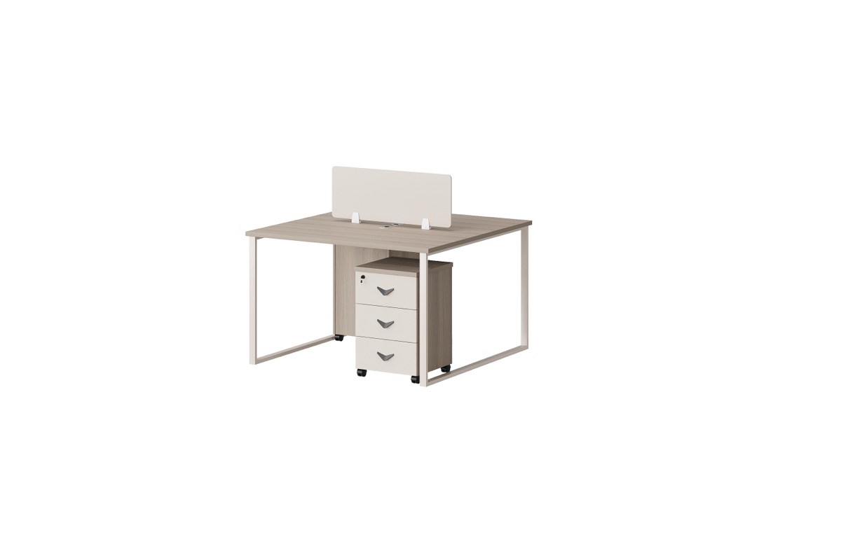 1600 mm L-Shape Director Desk + Side Cabinet — feature detail 1