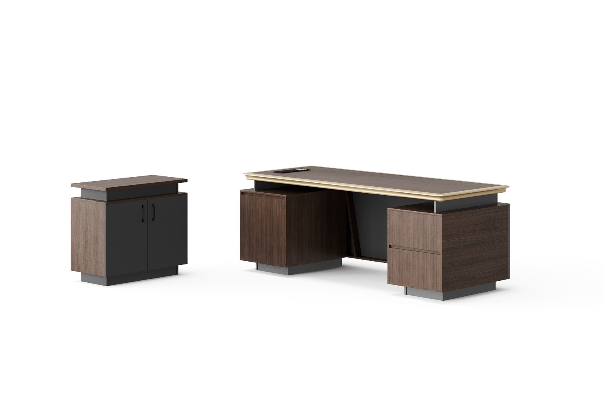 Set Meja Direktur Mewah 2400 — BG-2588