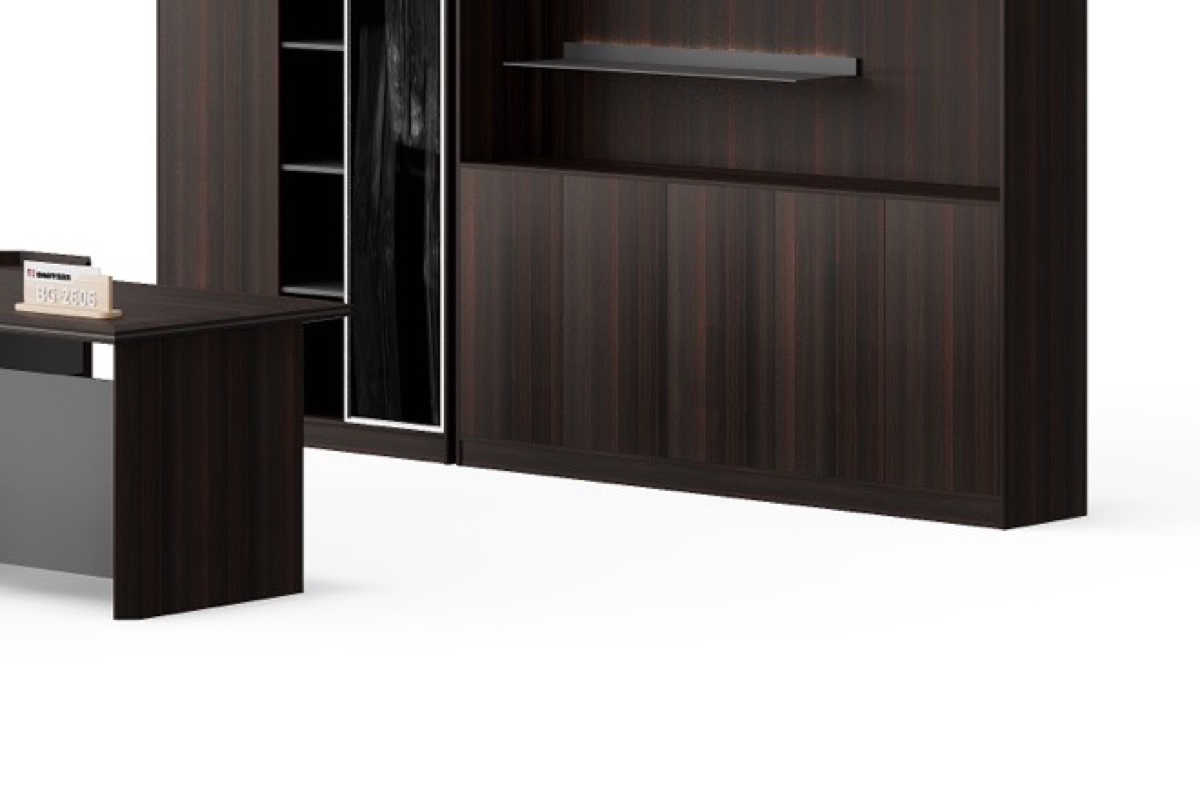 L-Shape Executive Desk — feature detail 2
