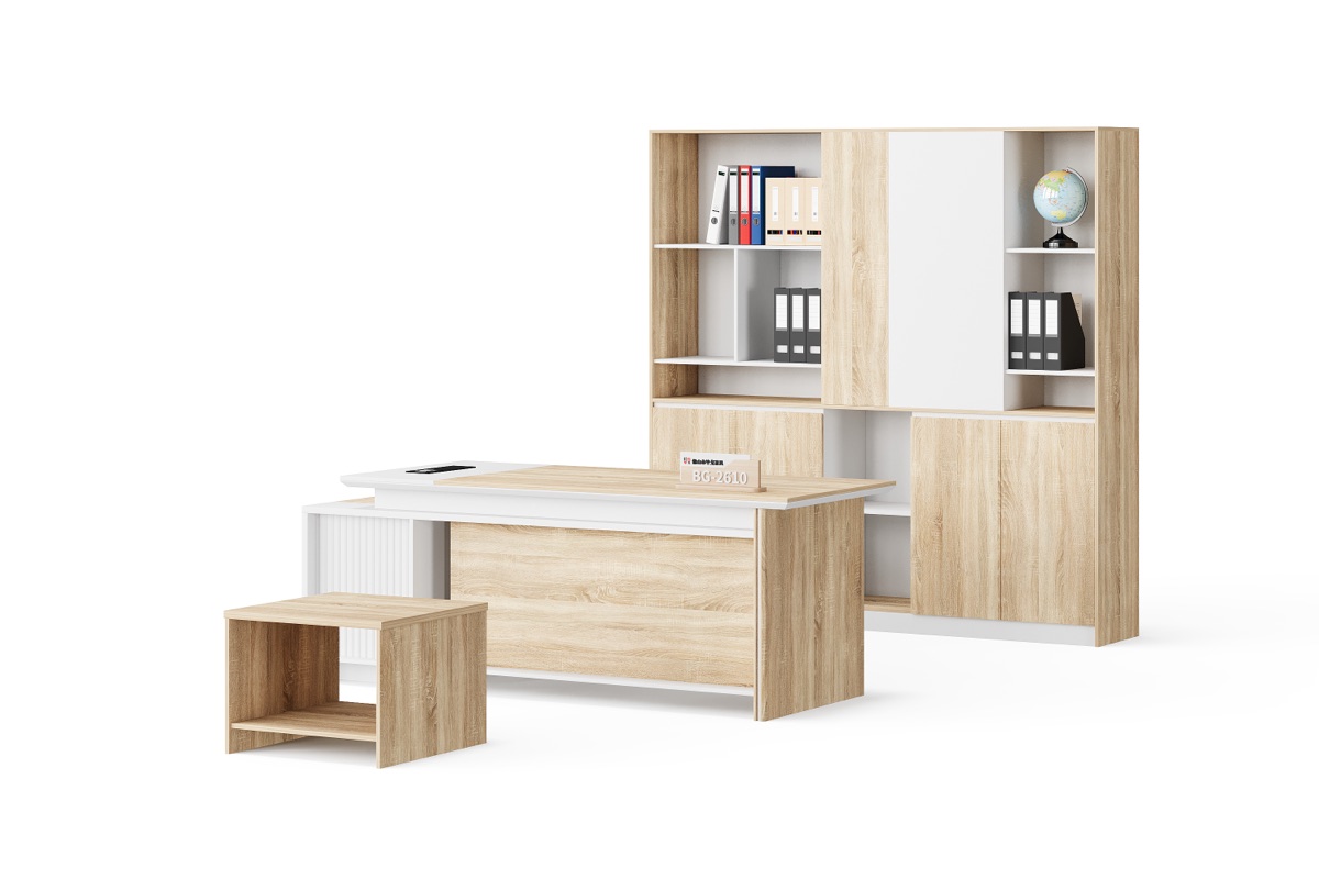 Meja Eksekutif L-Shape — detail fitur 4