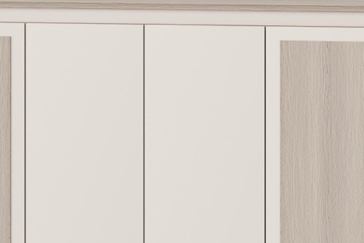 Kabinet Kantor Dua Warna Pintu Panel — detail fitur 2