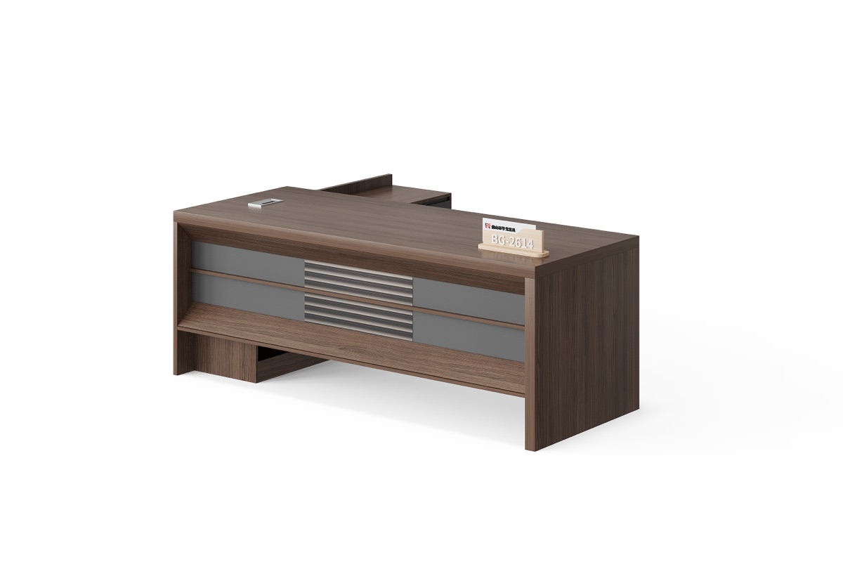 Meja Eksekutif L-Shape — BG-2614L-G17