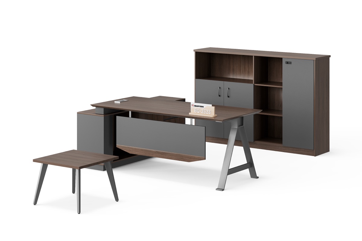 Meja Eksekutif L-Shape — detail fitur 3