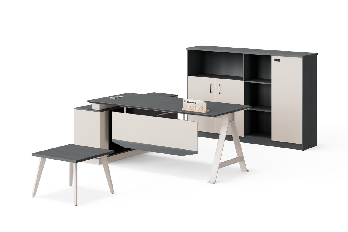 Meja Eksekutif L-Shape — detail fitur 4