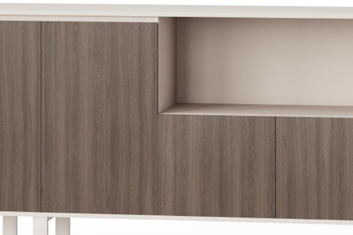 Kabinet Sisi Kantor G28 + Pintu & Rak Terbuka — detail fitur 2