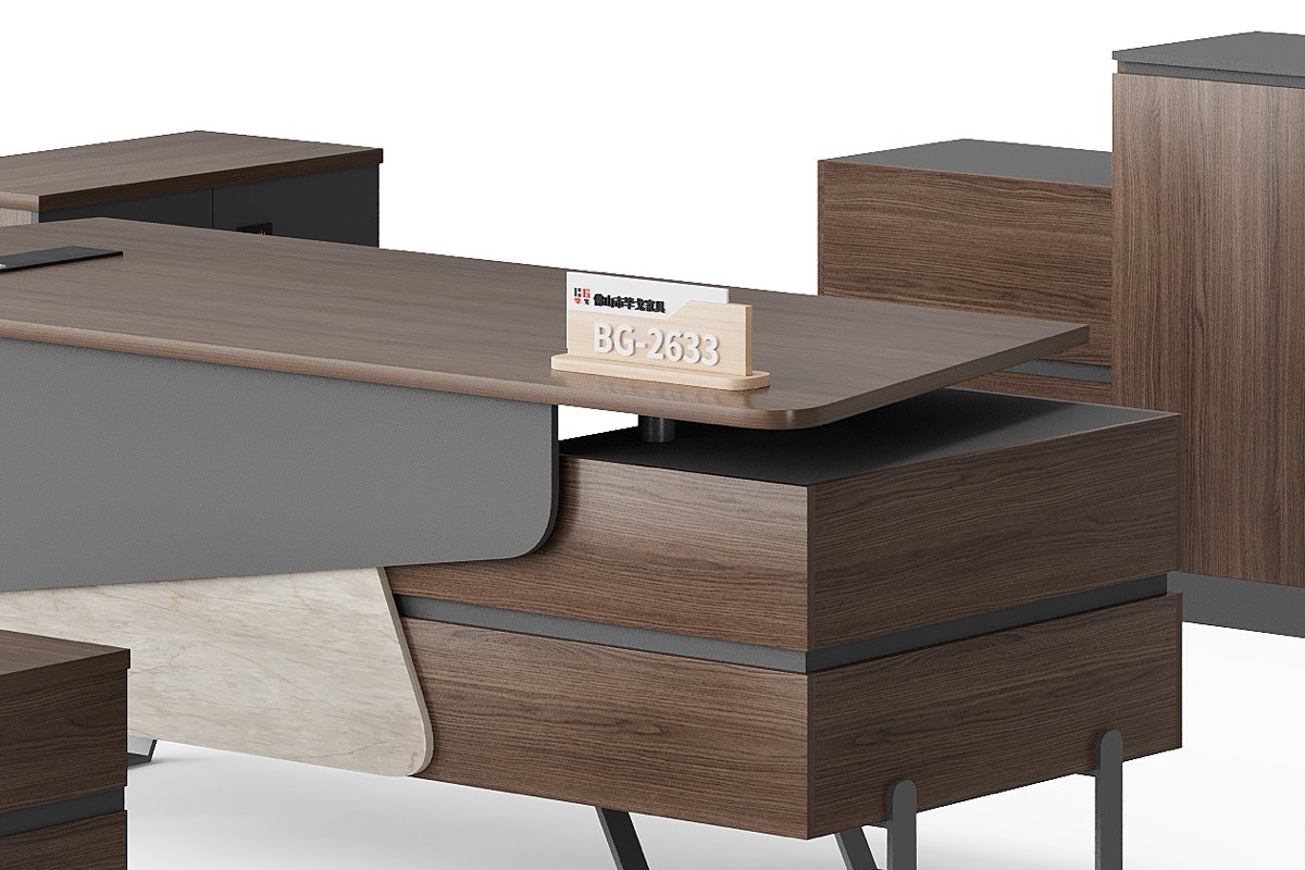 Meja Manajer + Kabinet — detail fitur 2
