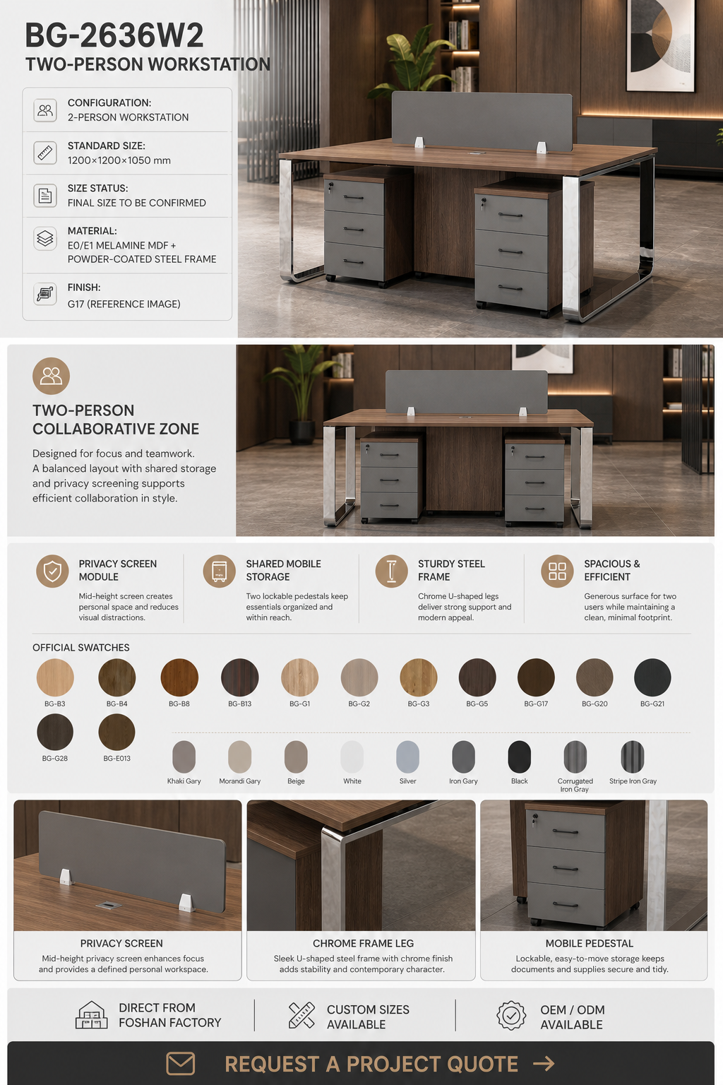 Office Workstation — feature detail 3