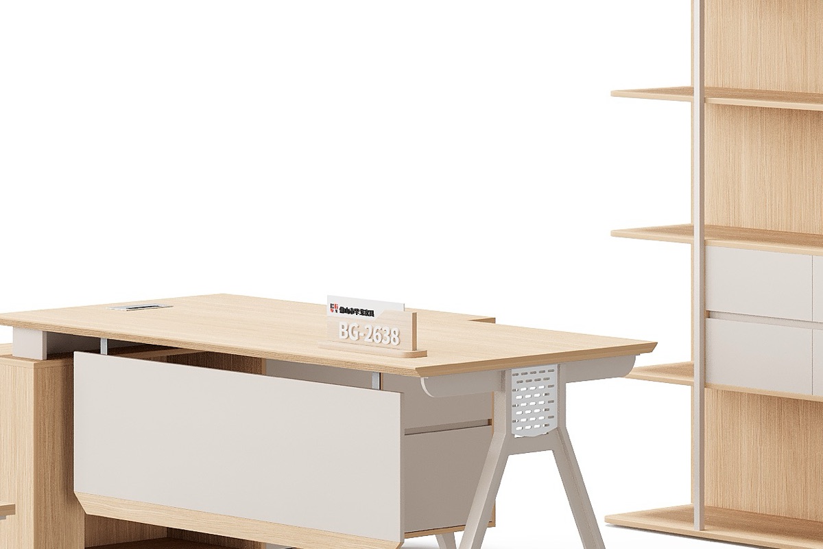 Meja Manajer L-Shape — detail fitur 2