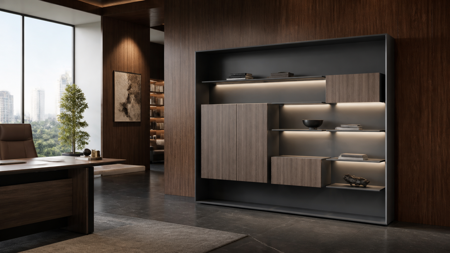 Office Filing Cabinet — office scene