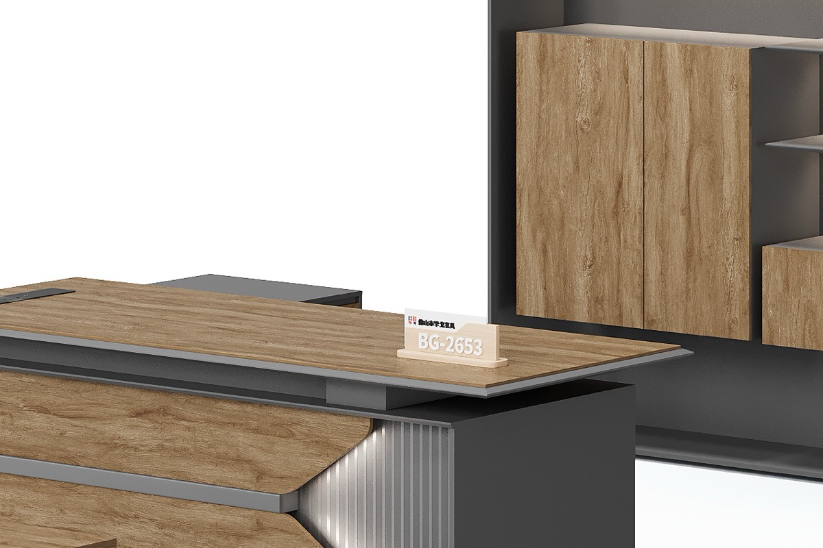 Meja Manajer L-Shape — detail fitur 2