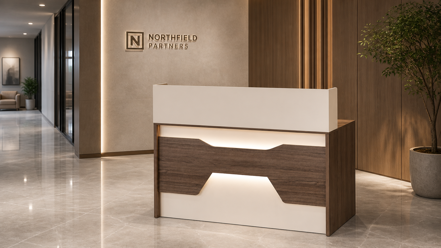 Reception Desk — office scene