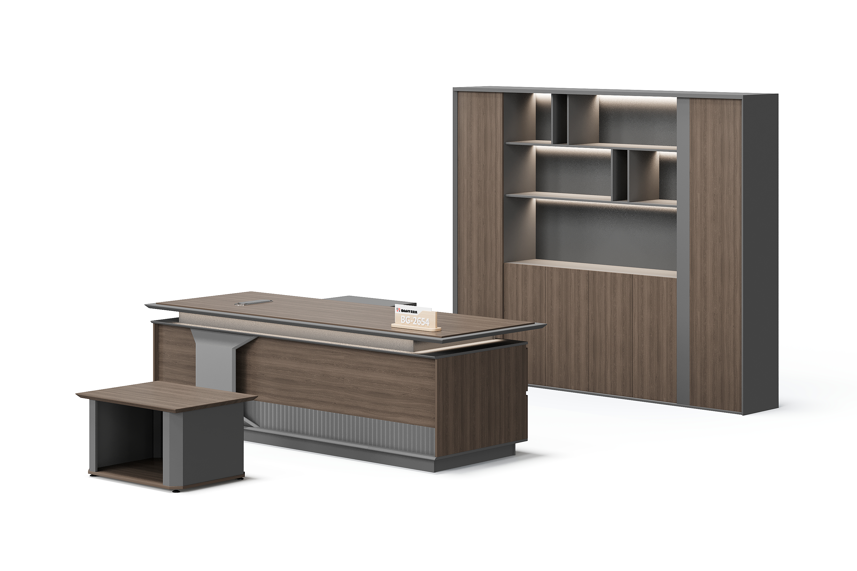 Meja Manajer L-Shape — BG-2654LA