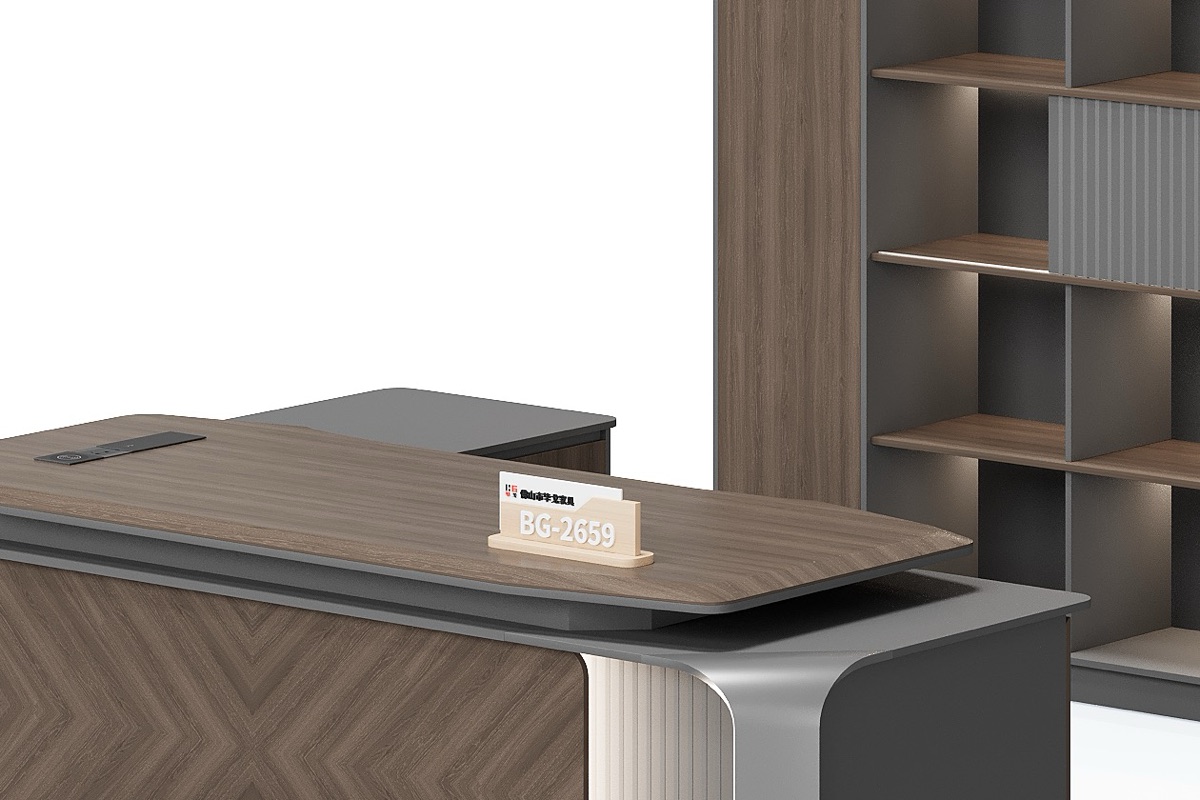 Meja Manajer L-Shape — detail fitur 2