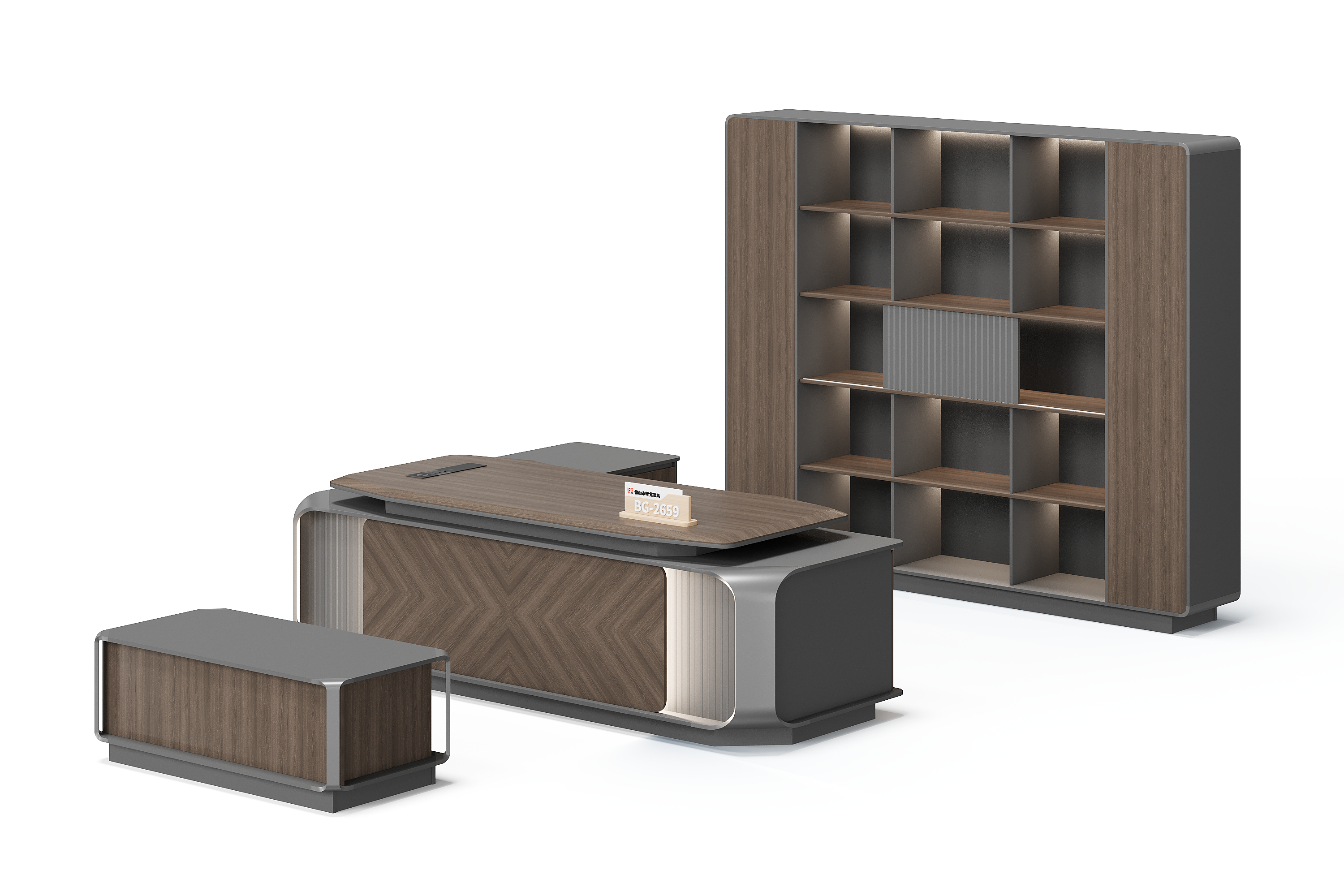 Meja Manajer L-Shape — BG-2659LA